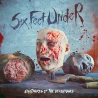 Omot za vinil ploču Six Feet Under Nightmares Of The Decomposed vinyl