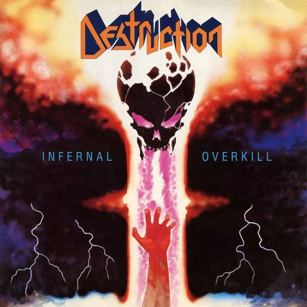 Omot za vinil ploču Destruction Infernal Overkill vinyl