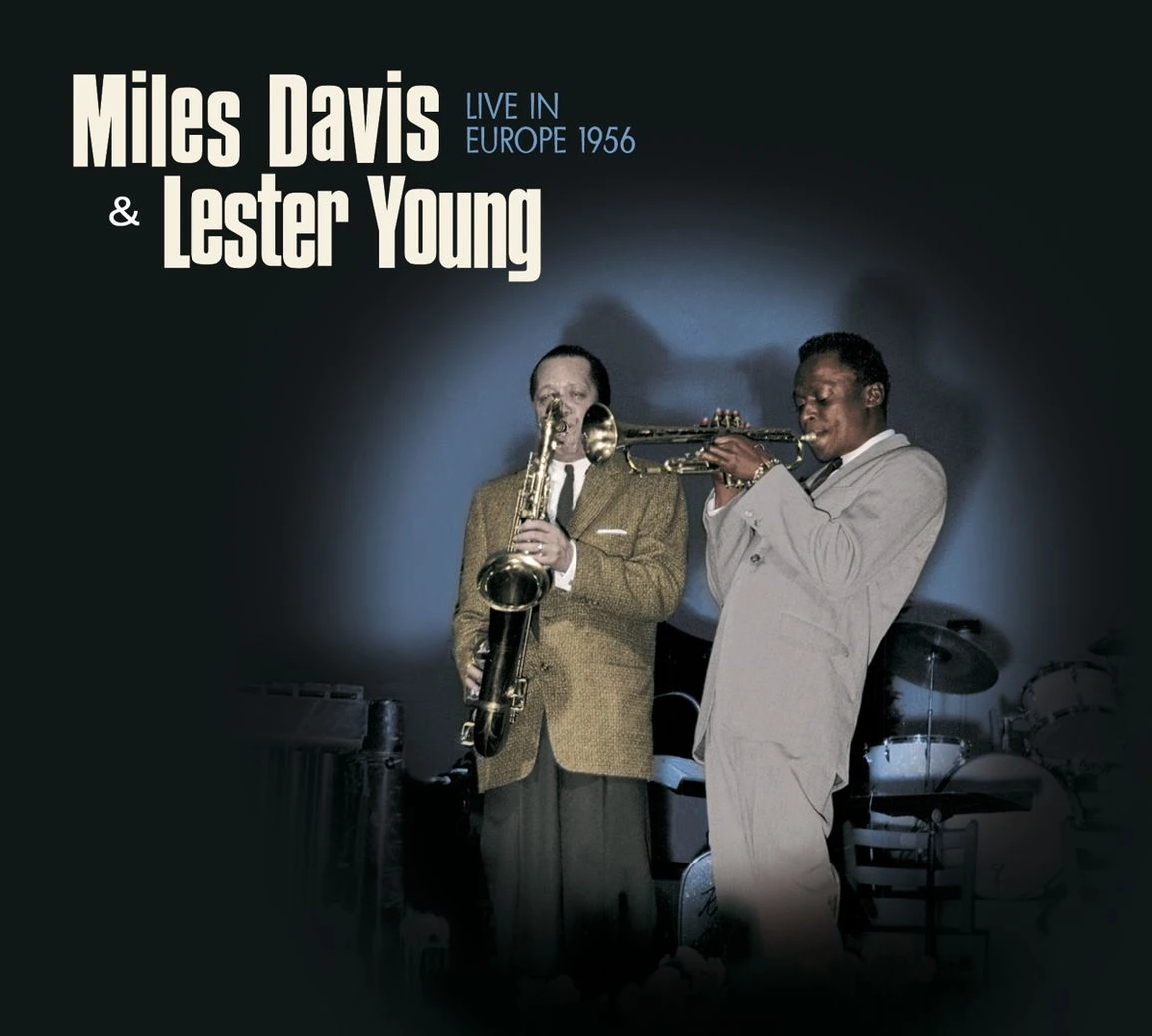 Omot za vinil ploču Miles Davis & Lester Young Live in Europe 1956 vinyl