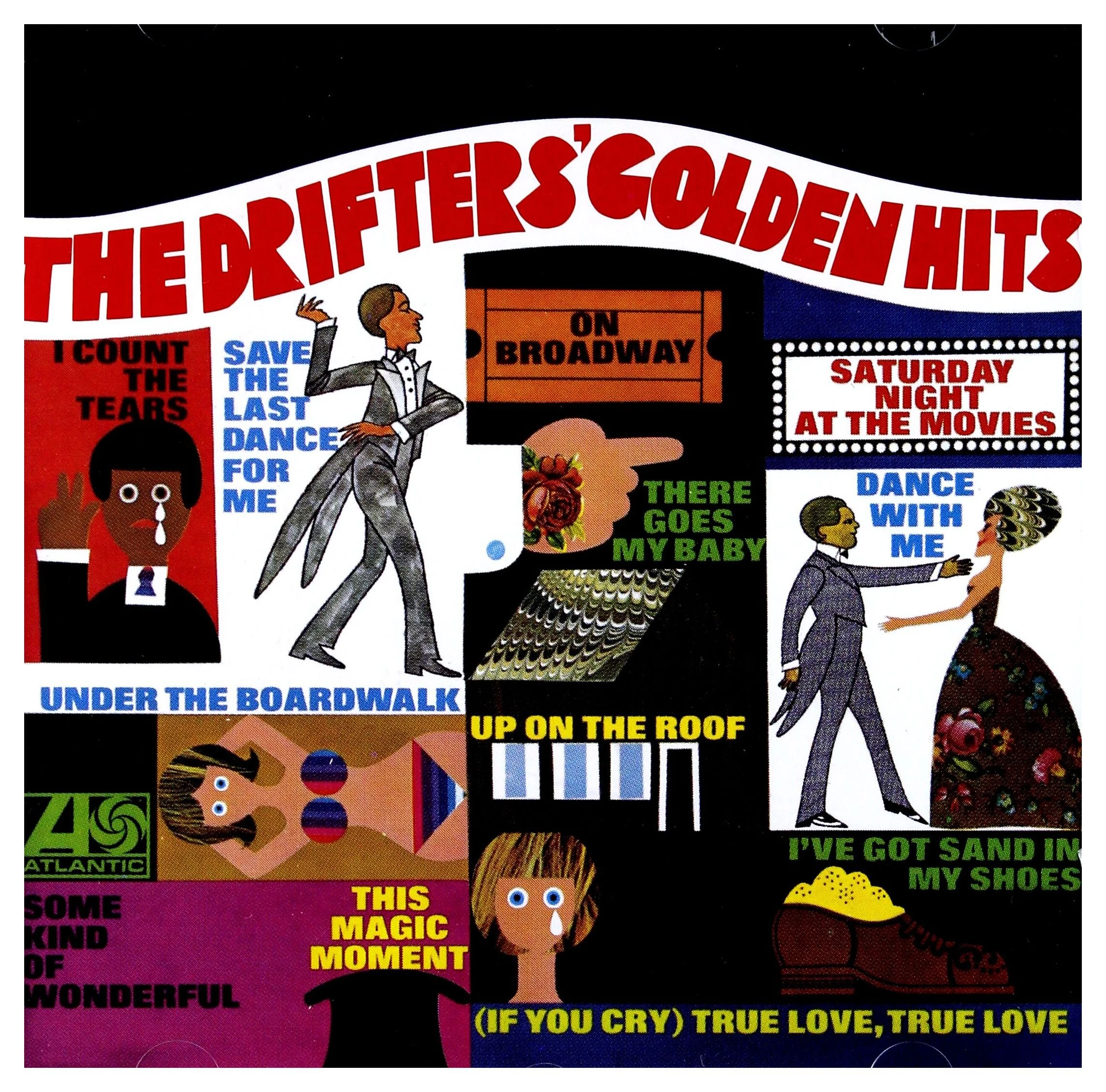 Omot za vinil ploču The Drifters The Drifters' Golden Hits vinyl