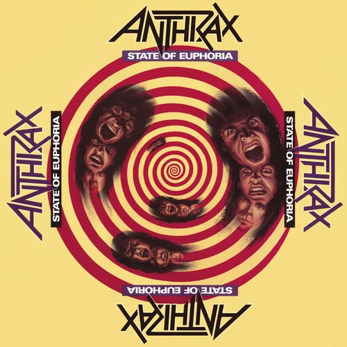Omot za vinil ploču Anthrax State Of Euphoria vinyl