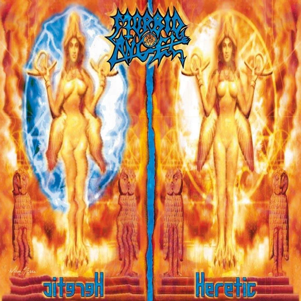 Omot za vinil ploču Morbid Angel Heretic vinyl