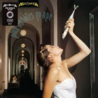 Omot za vinil ploču Helloween Pink Bubbles Go Ape vinyl