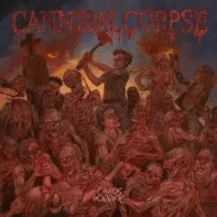 Omot za vinil ploču Cannibal Corpse Chaos Horrific vinyl