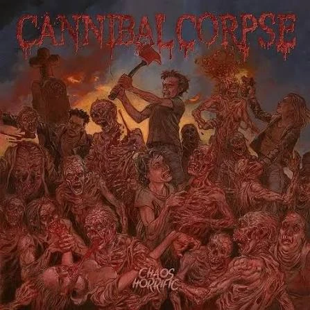Omot za vinil ploču Cannibal Corpse Chaos Horrific vinyl