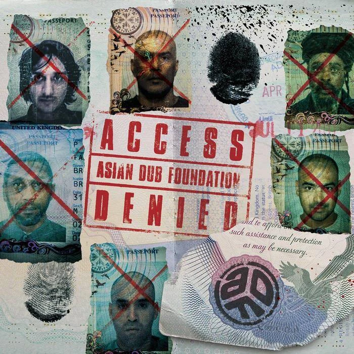 Omot za vinil ploču Asian Dub Foundation Access Denied vinyl