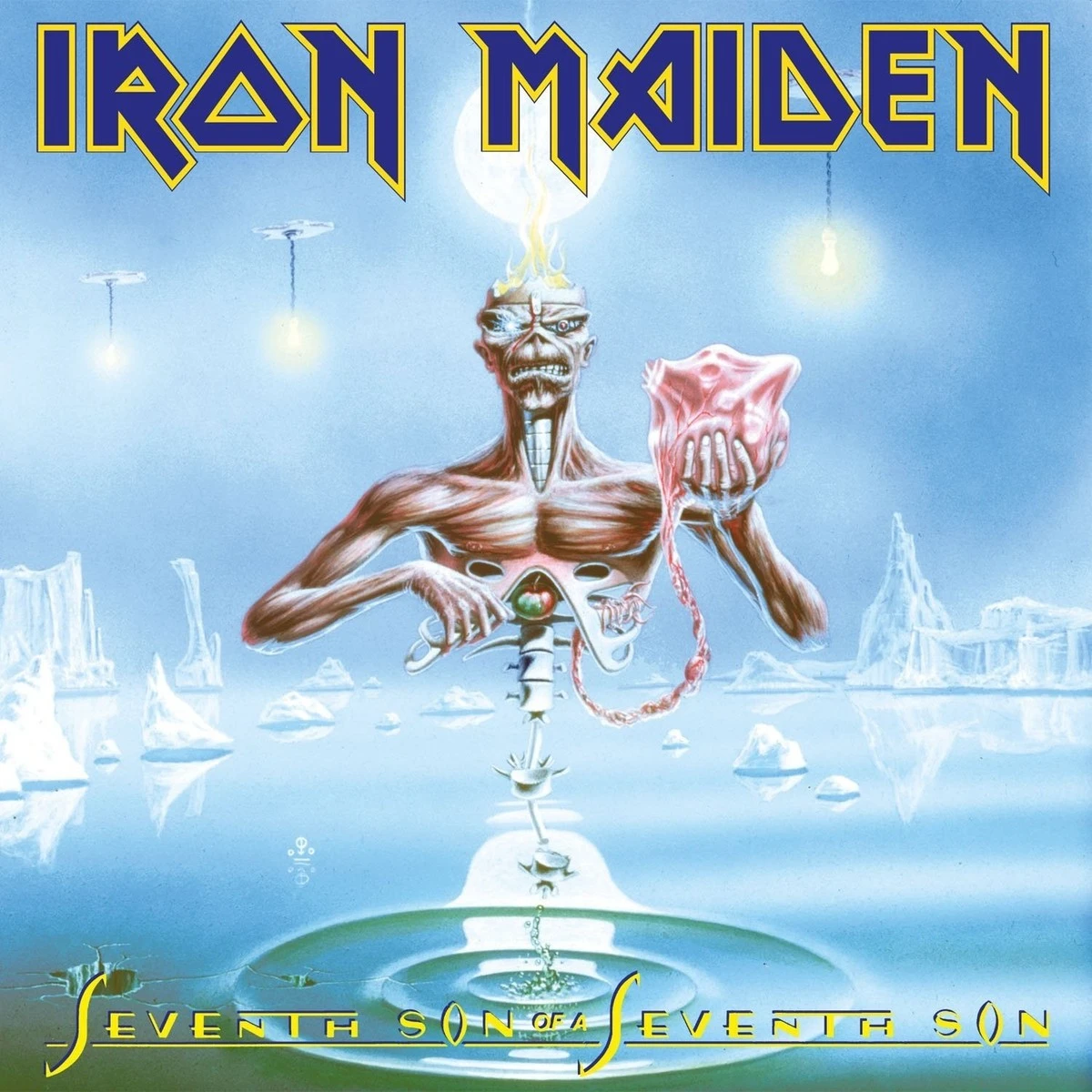 Omot za vinil ploču Iron Maiden Seventh Son Of A Seventh Son vinyl