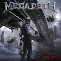 Omot za vinil ploču Megadeth Dystopia vinyl